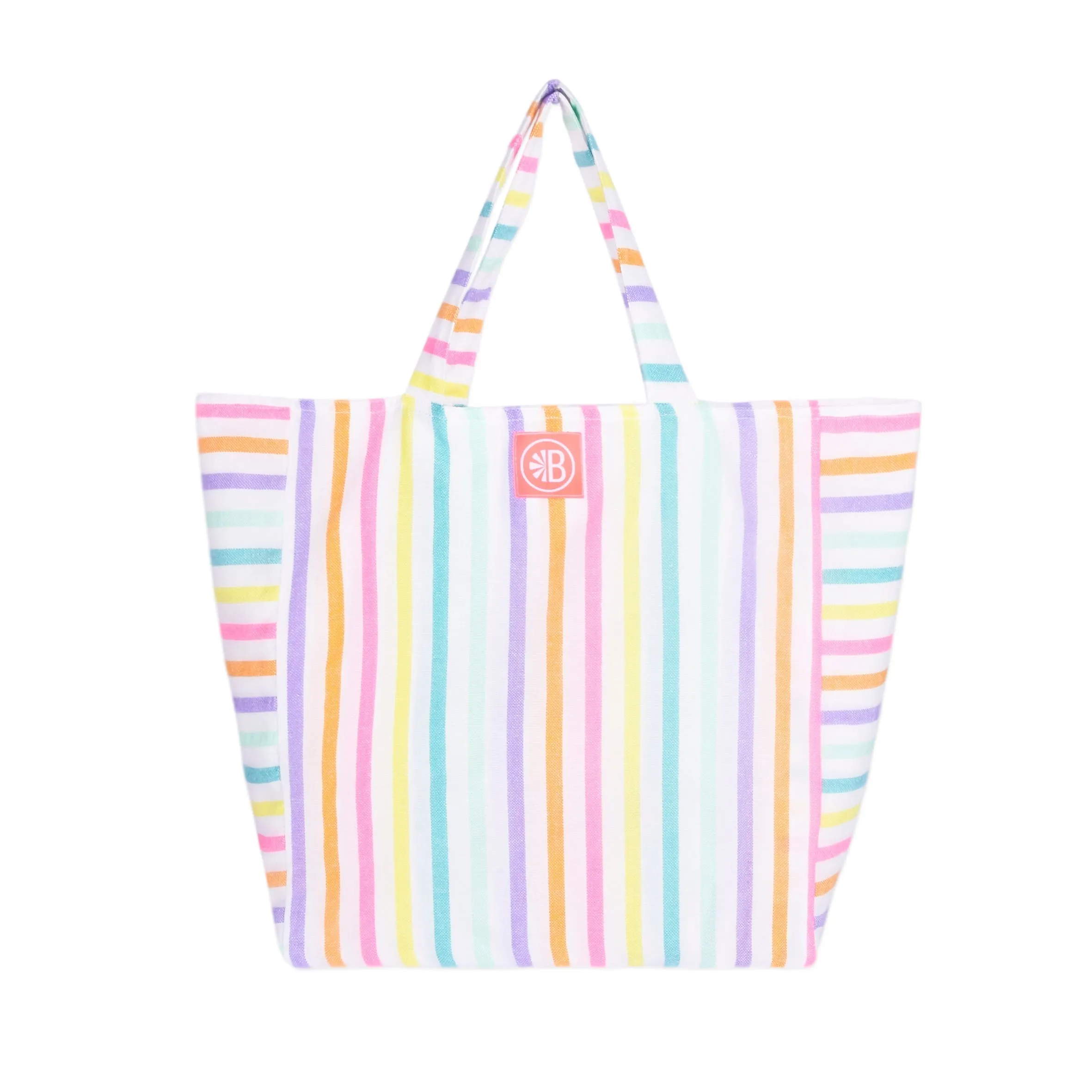 Striped Beach Bag