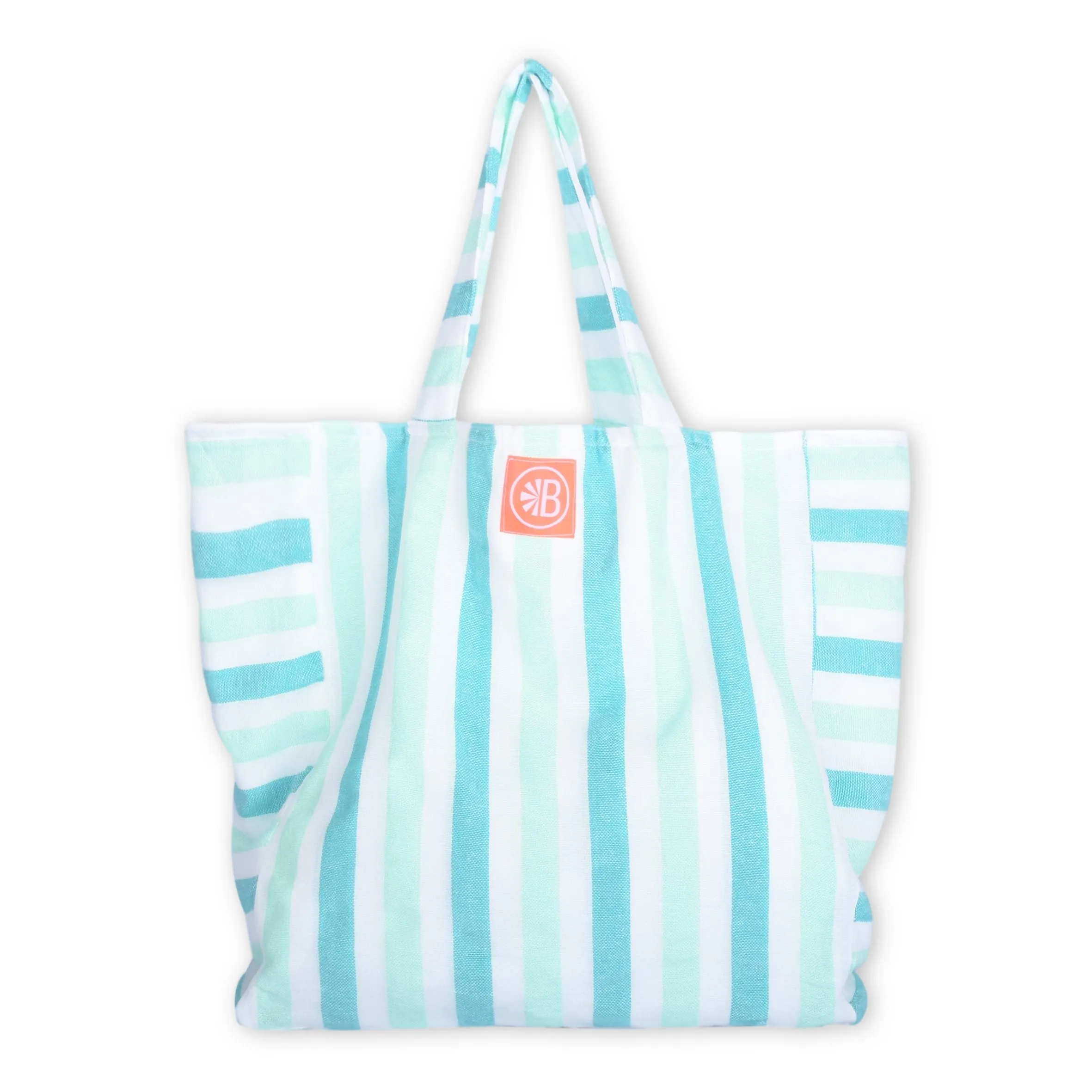 Striped Beach Bag