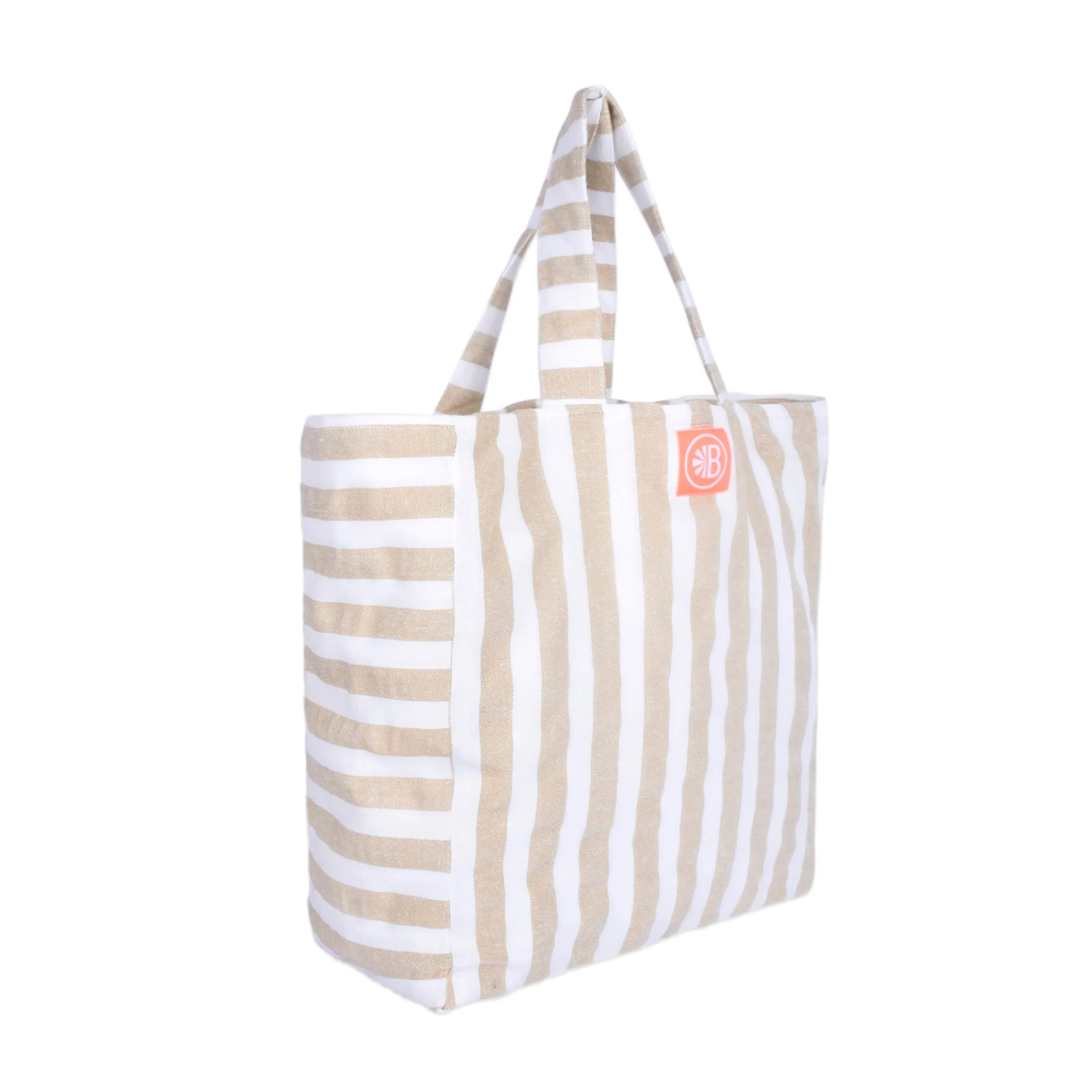 Striped Beach Bag