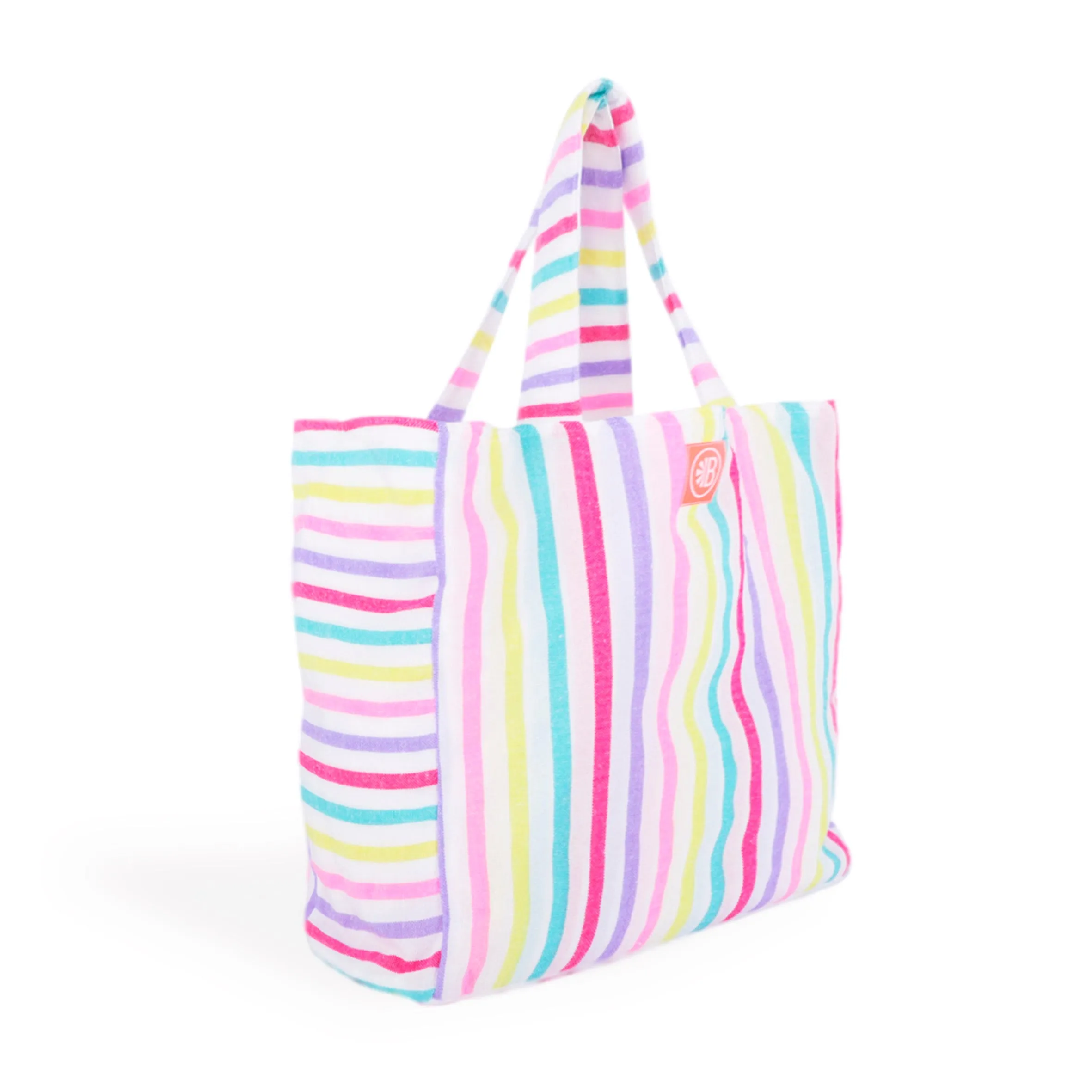 Striped Beach Bag