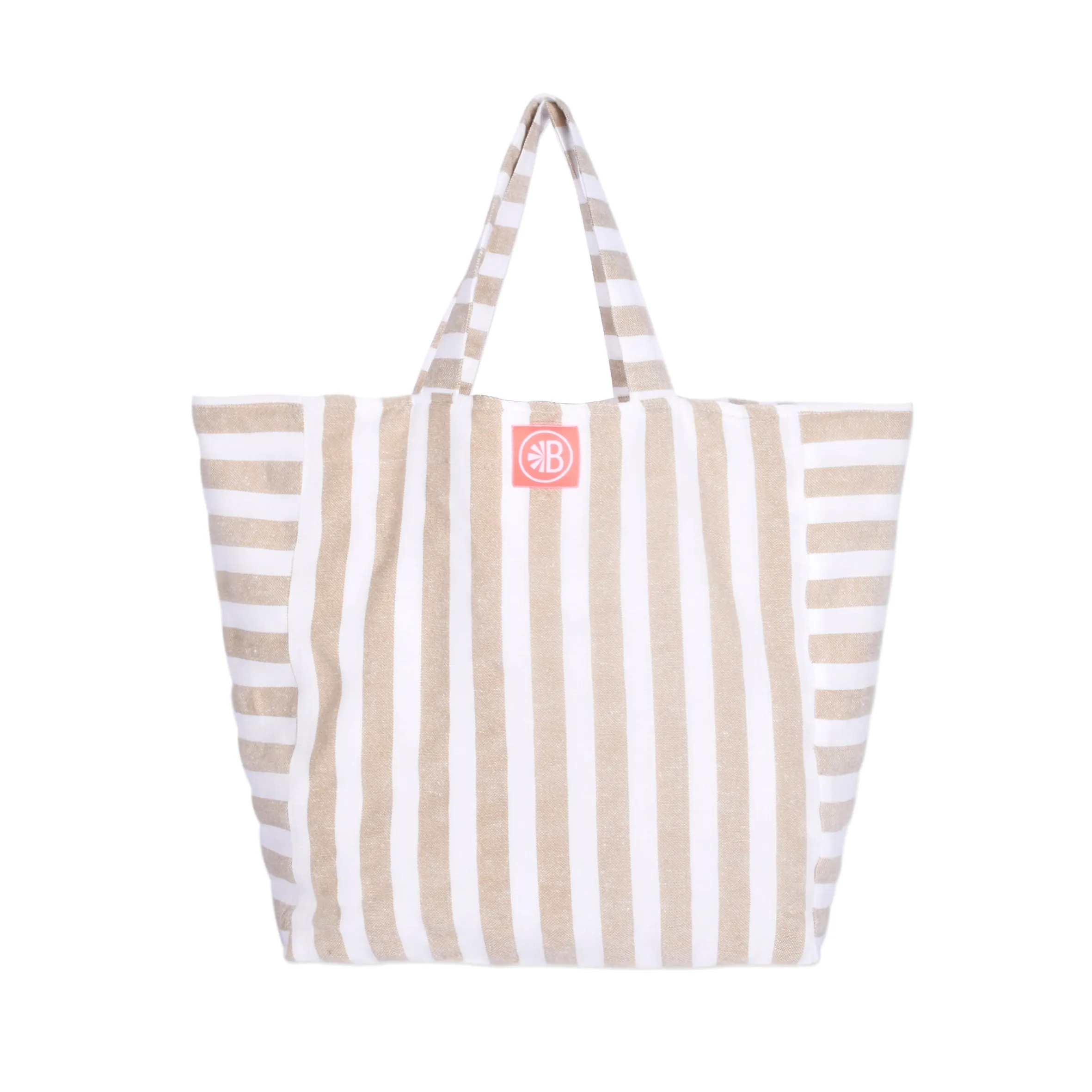 Striped Beach Bag