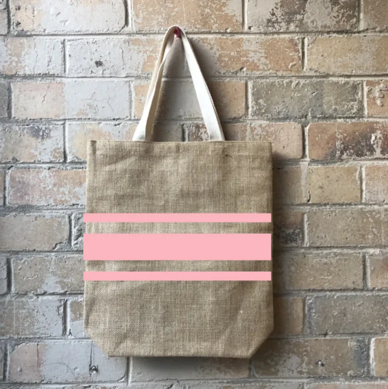 Striped for Success Tote French