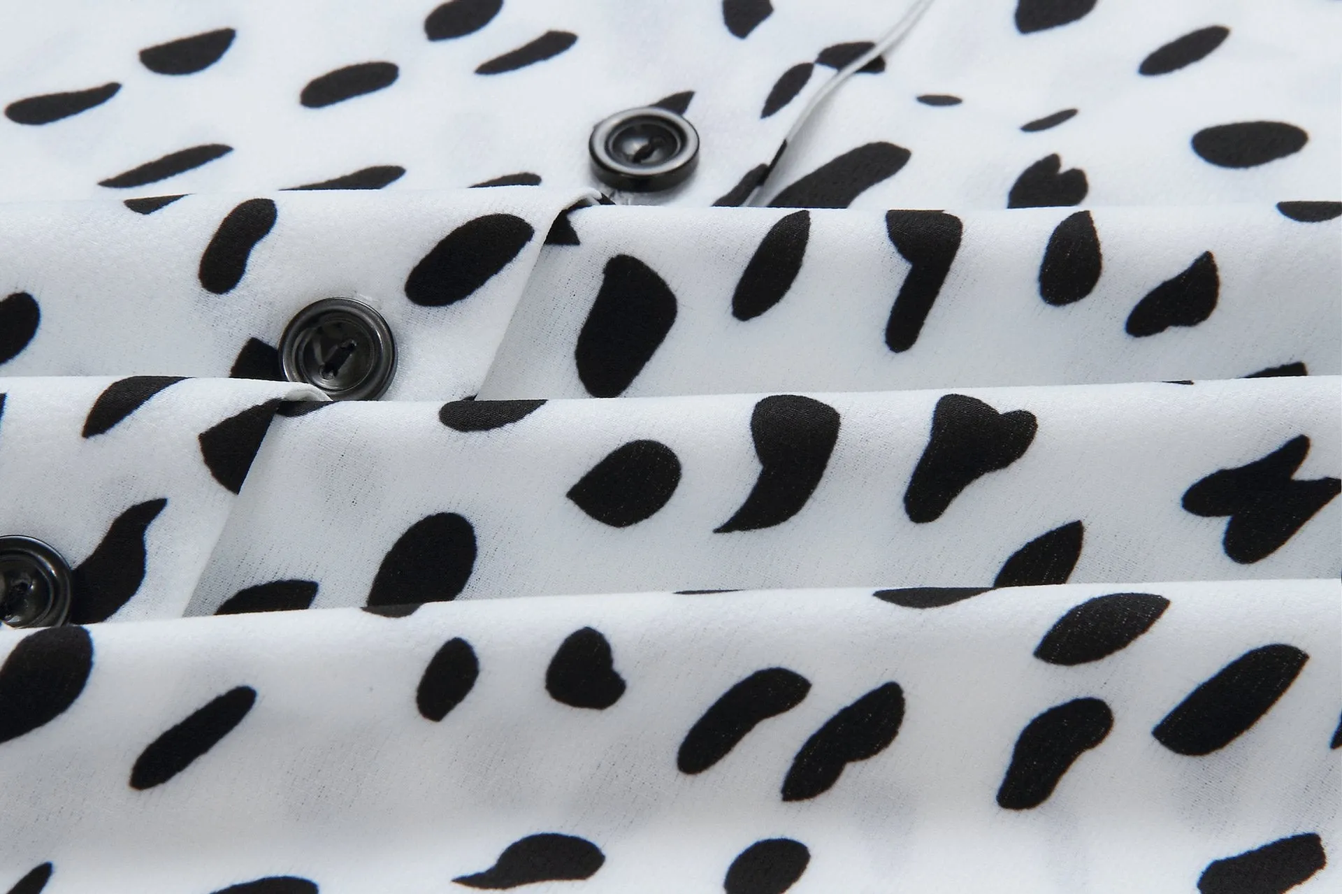 Stunncal Leopard Print Long Sleeve Shirt