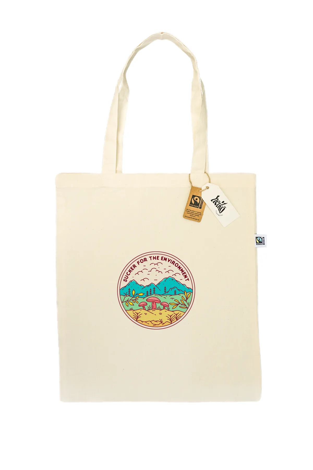 Sucker for the Environment Tote Bag - Vegan - 100% Organic Cotton