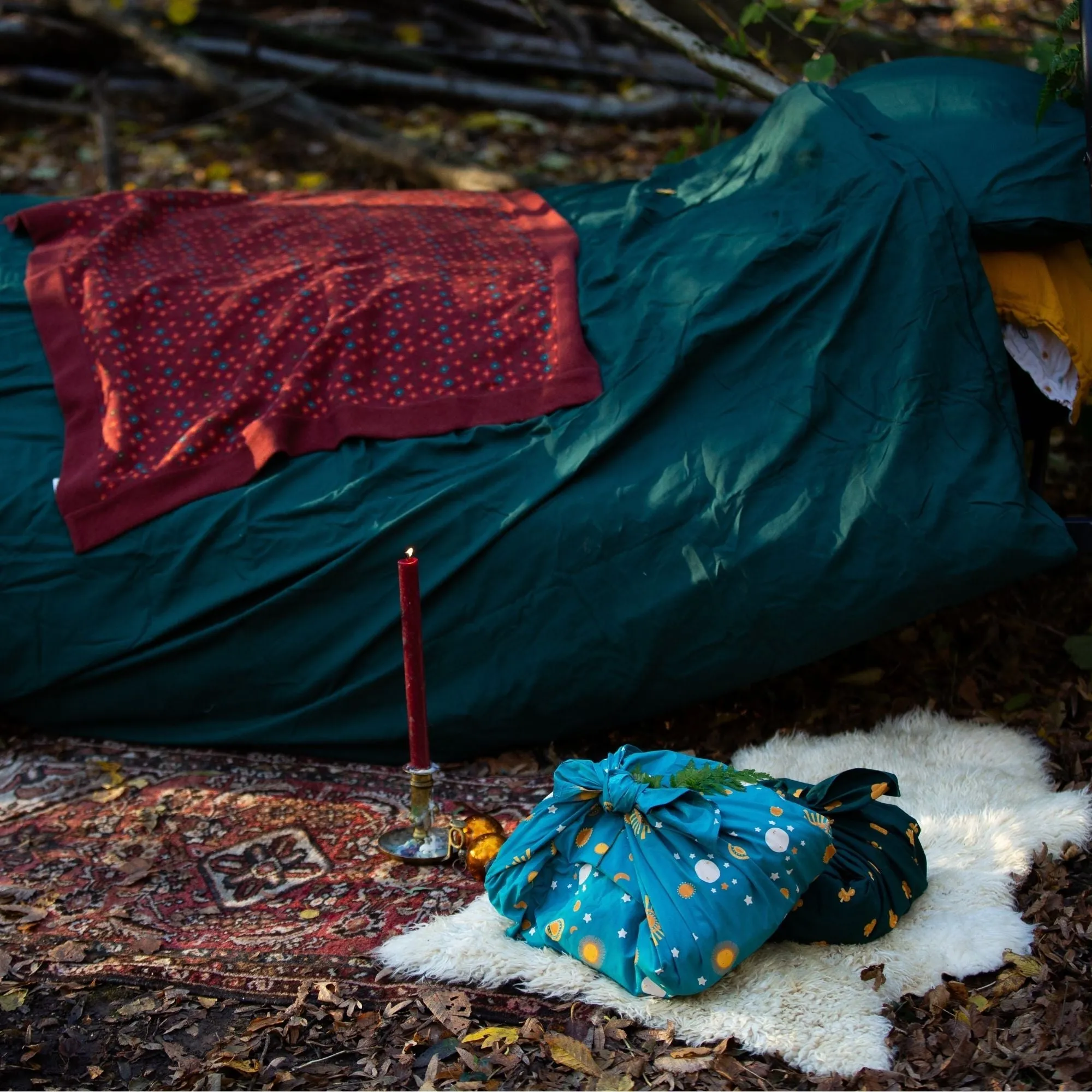 Sun And The Stars Furoshiki Fabric Gift Wrapping Service