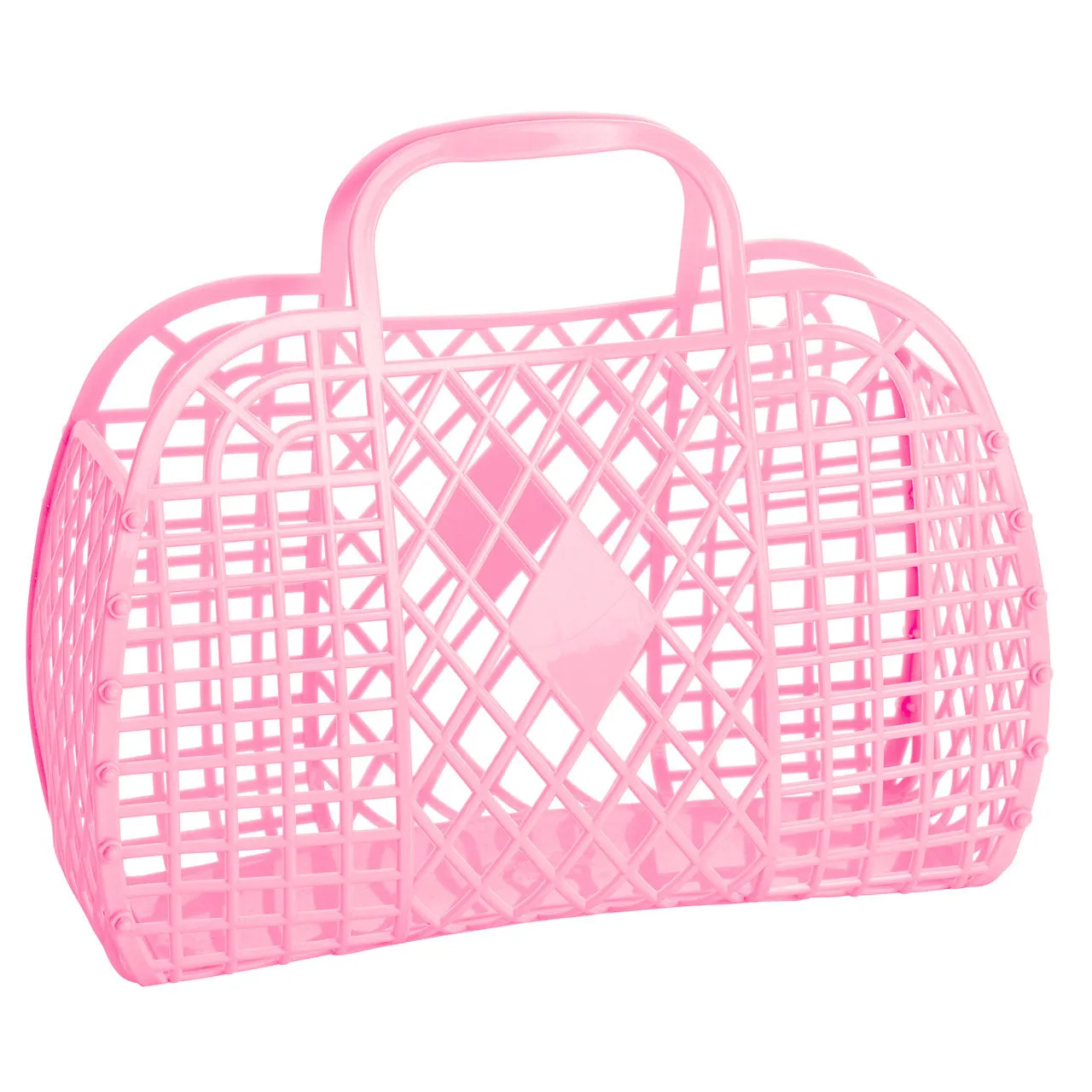 Sun Jellies Large Retro Basket - Bubblegum