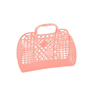 Sun Jellies Small Retro Basket - Peach