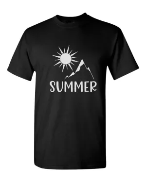 Sun set summer t-shirt, summer t-shirt, beach party t-shirt