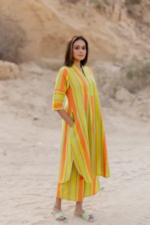 Sunset Stripes Kurta Set