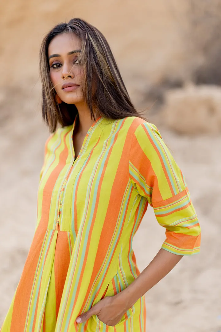 Sunset Stripes Kurta Set