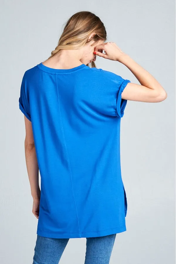 Super Soft V-neck Tee