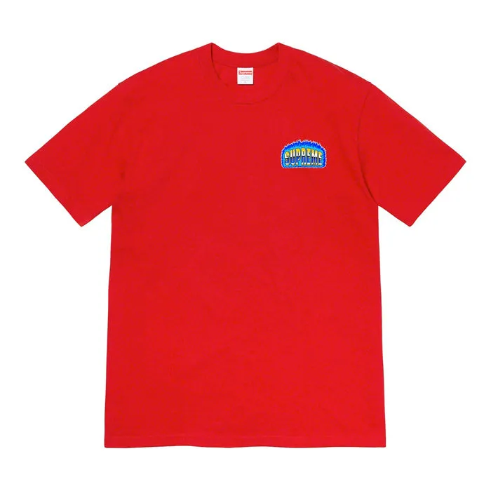 Supreme Chrome Tee- Red