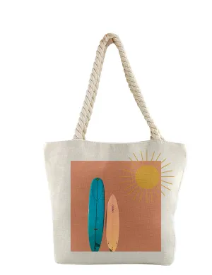 Surfboard Sun Tote, College Student Gift, Mother's Day Gift,Christmas Gift