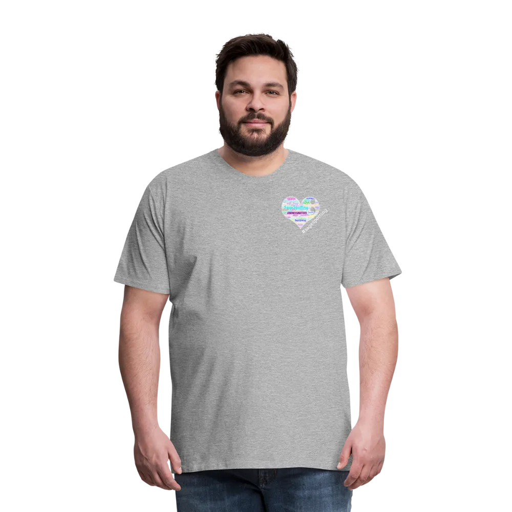 *SWEARY* Unisex T-Shirt - Pocket WordCloud/Classic SCF Logo