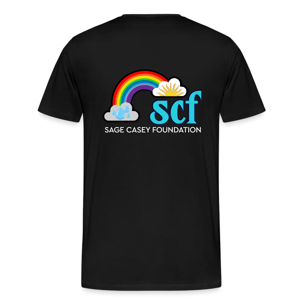 *SWEARY* Unisex T-Shirt - Pocket WordCloud/Classic SCF Logo