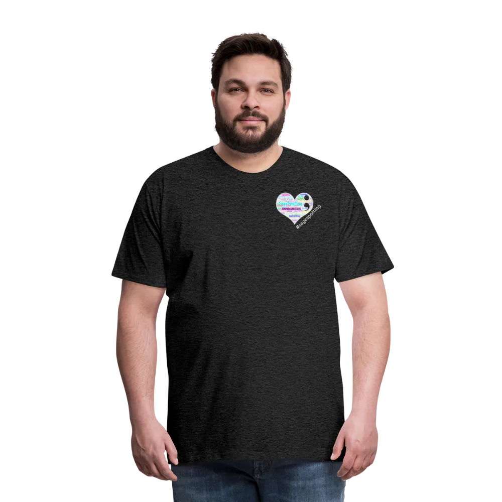 *SWEARY* Unisex T-Shirt - Pocket WordCloud/Classic SCF Logo