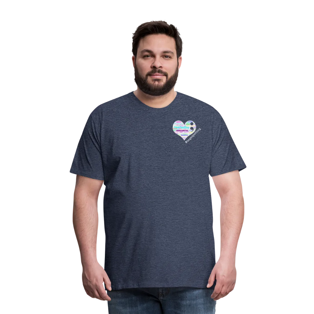 *SWEARY* Unisex T-Shirt - Pocket WordCloud/Classic SCF Logo