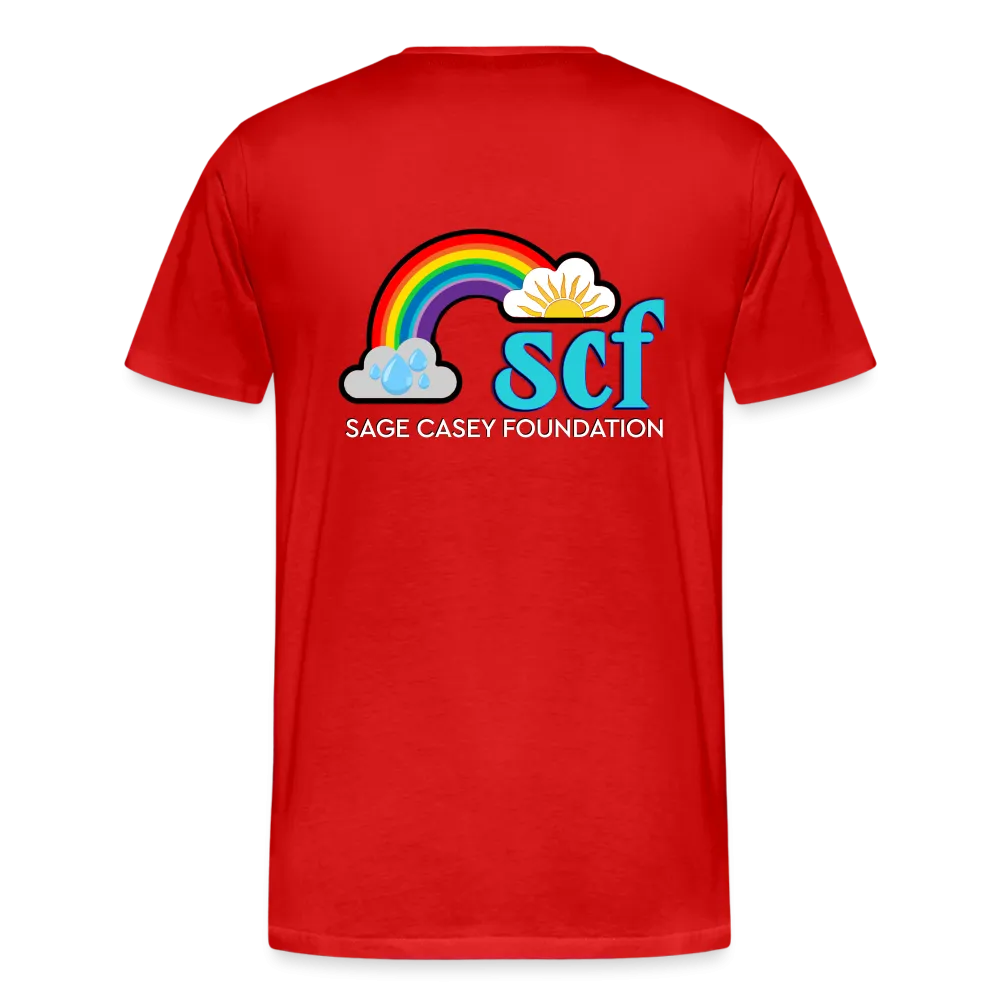 *SWEARY* Unisex T-Shirt - Pocket WordCloud/Classic SCF Logo