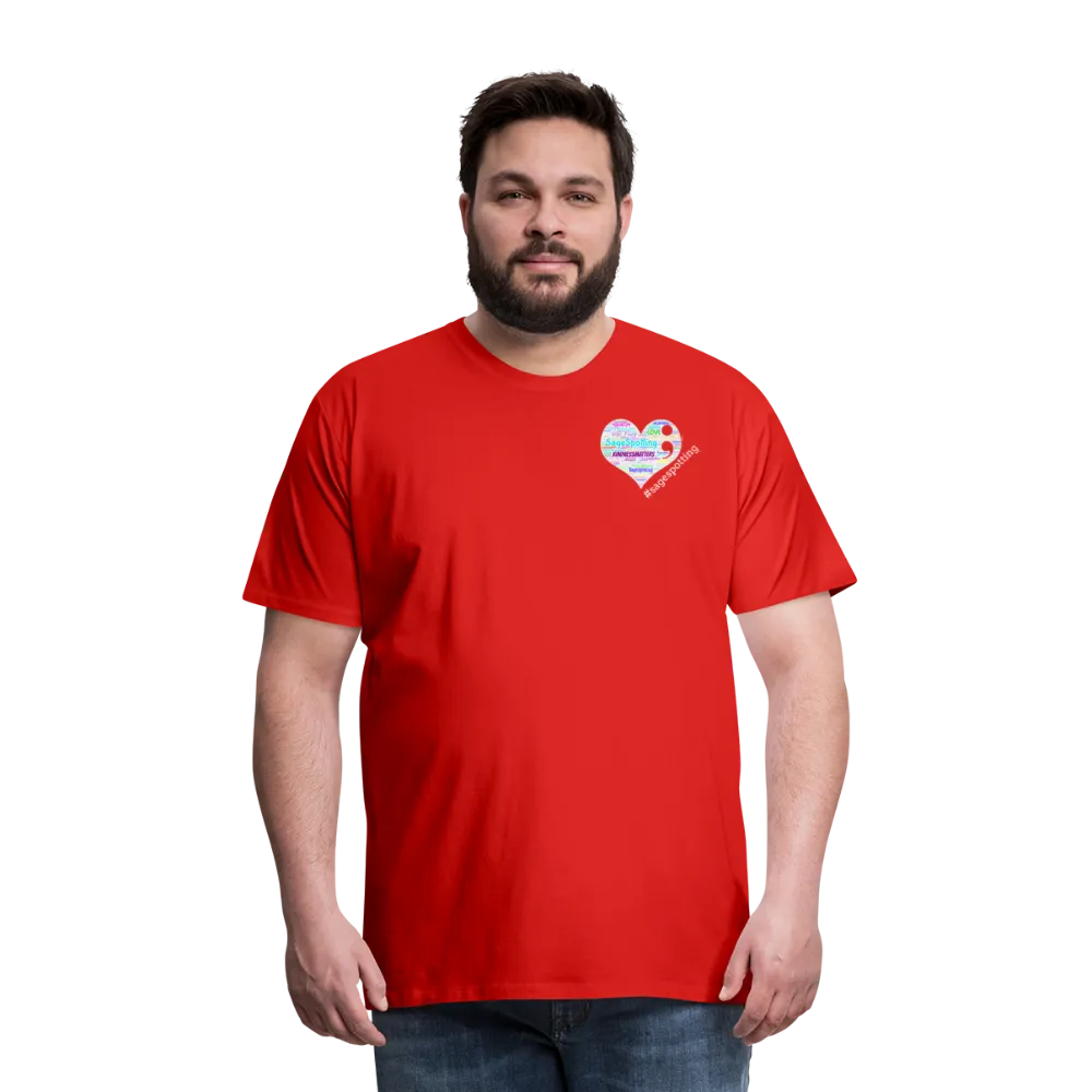 *SWEARY* Unisex T-Shirt - Pocket WordCloud/Classic SCF Logo