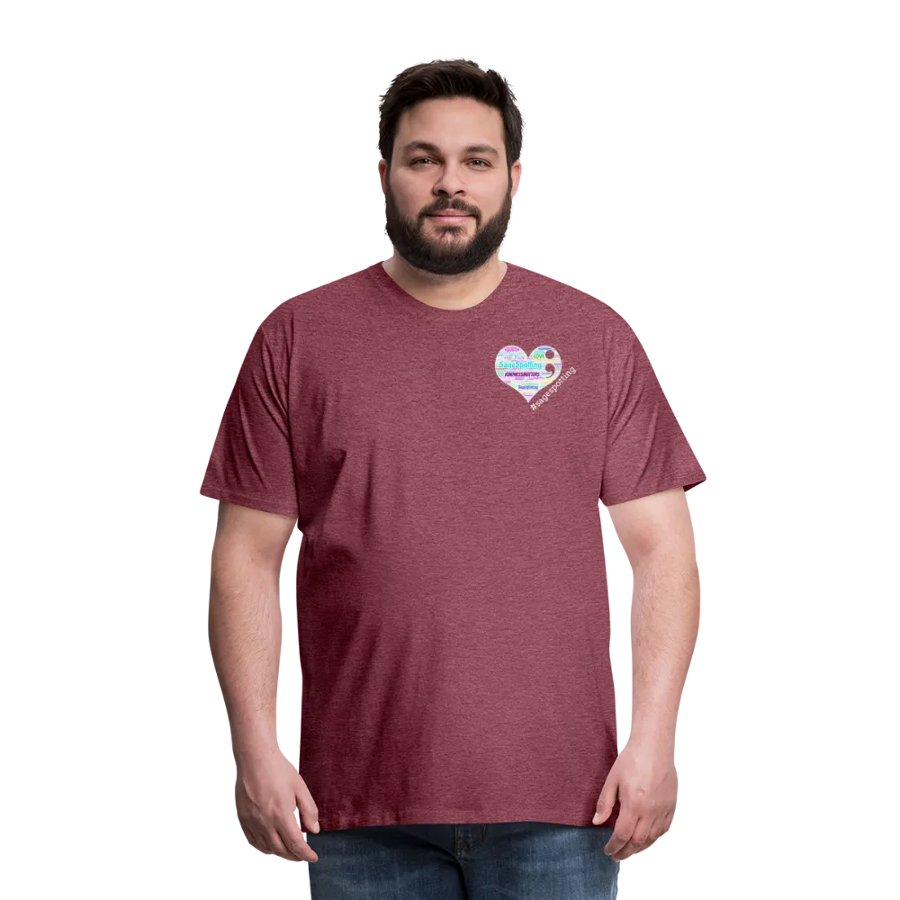 *SWEARY* Unisex T-Shirt - Pocket WordCloud/Classic SCF Logo