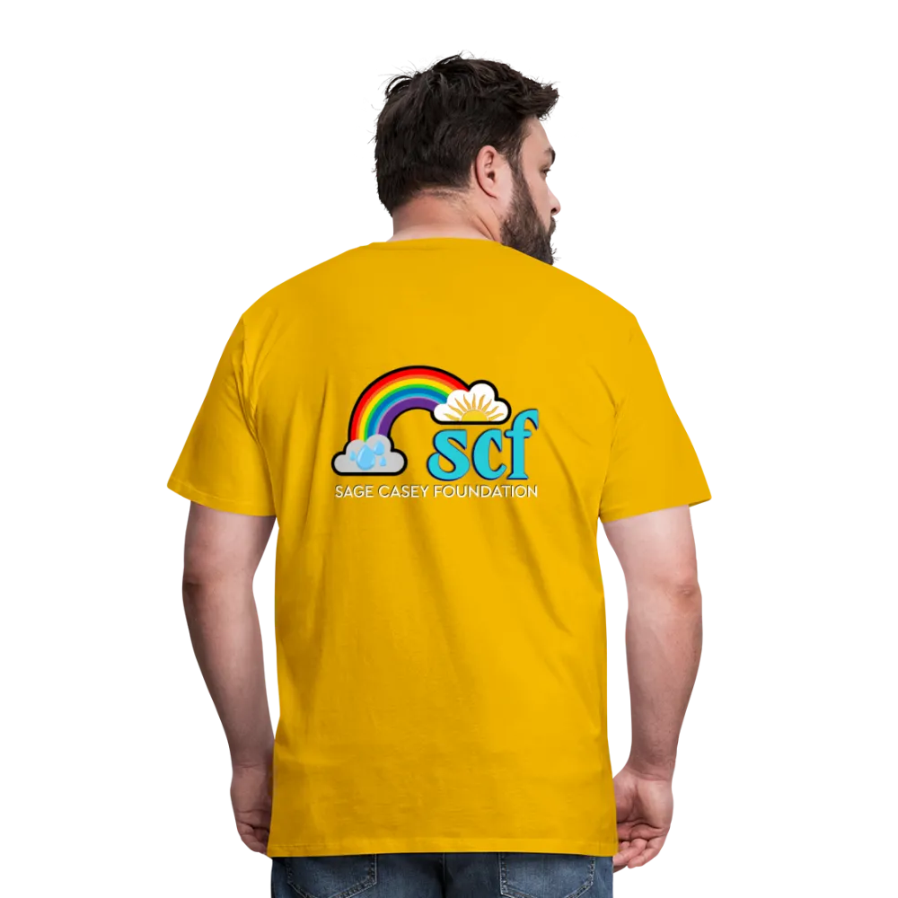 *SWEARY* Unisex T-Shirt - Pocket WordCloud/Classic SCF Logo