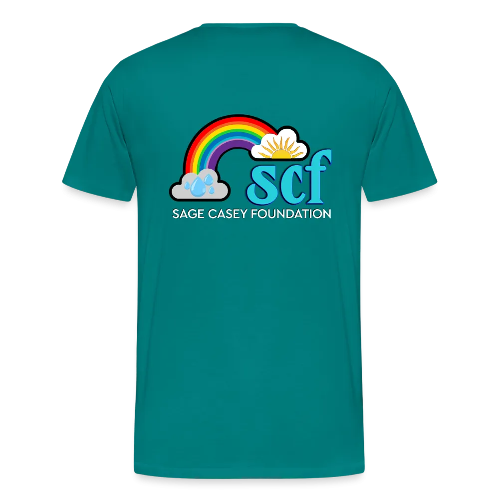 *SWEARY* Unisex T-Shirt - Pocket WordCloud/Classic SCF Logo