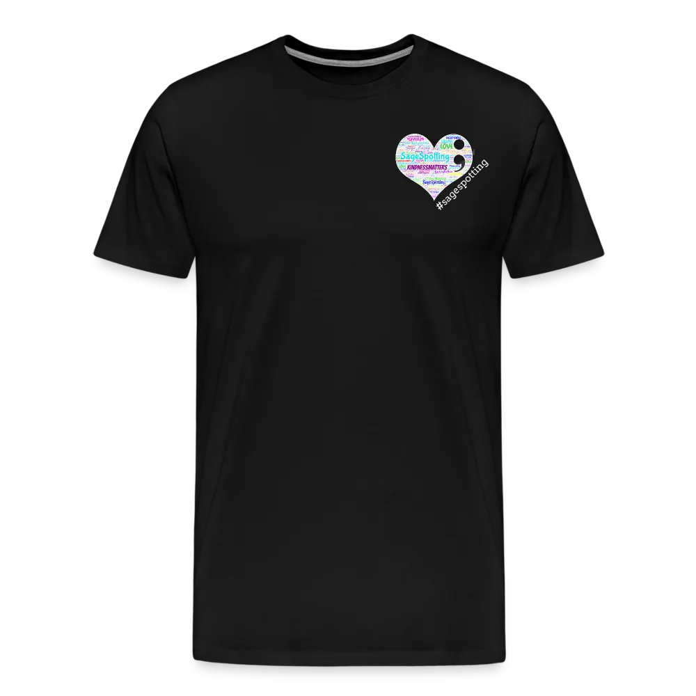 *SWEARY* Unisex T-Shirt - Pocket WordCloud/Classic SCF Logo