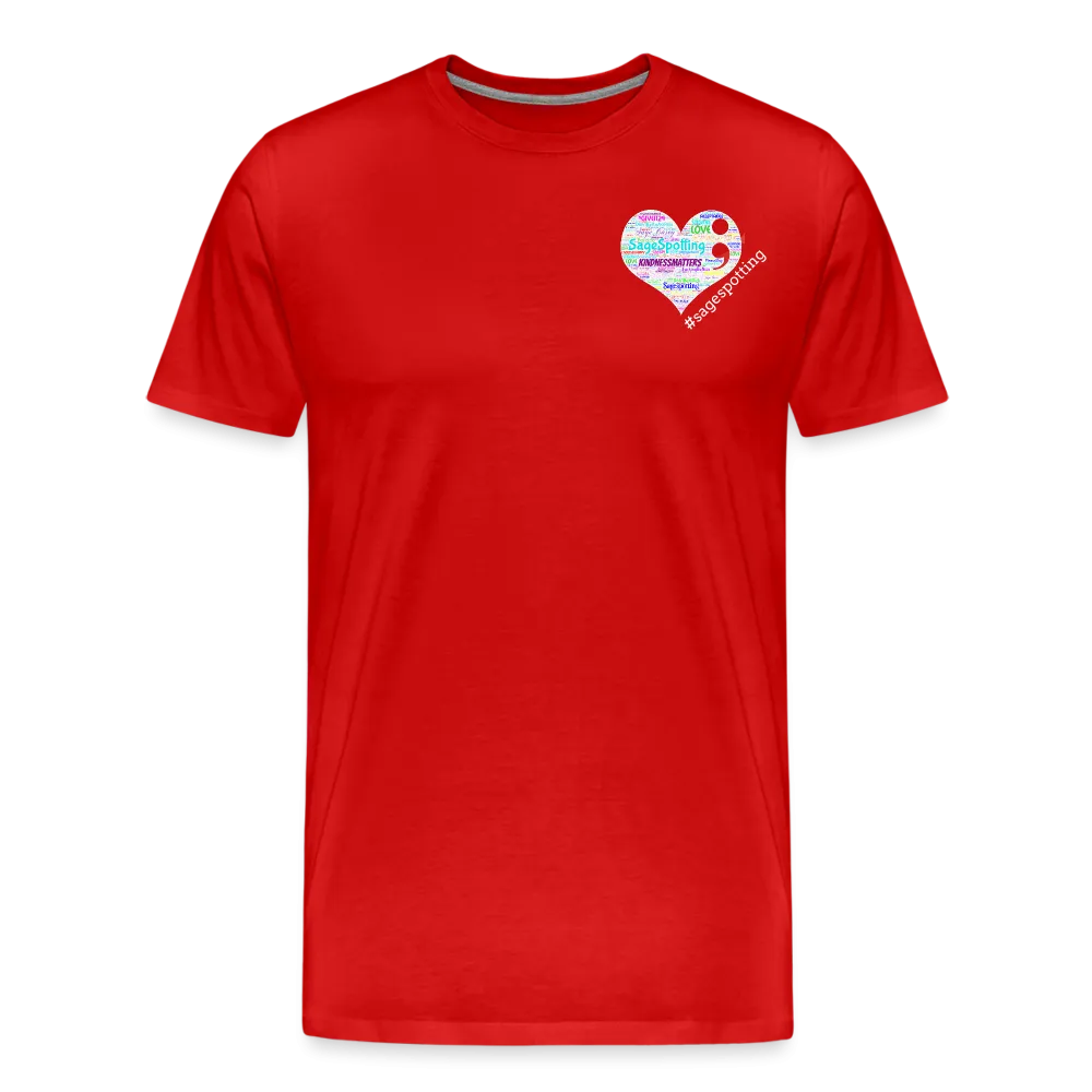 *SWEARY* Unisex T-Shirt - Pocket WordCloud/Classic SCF Logo
