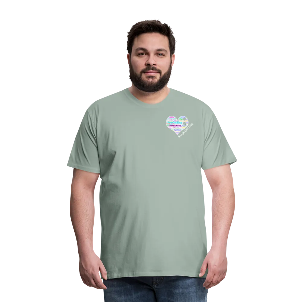 *SWEARY* Unisex T-Shirt - Pocket WordCloud/Classic SCF Logo