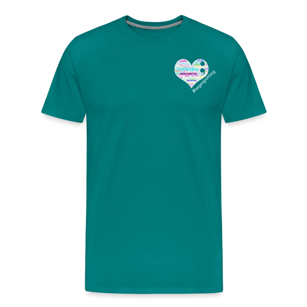 *SWEARY* Unisex T-Shirt - Pocket WordCloud/Classic SCF Logo