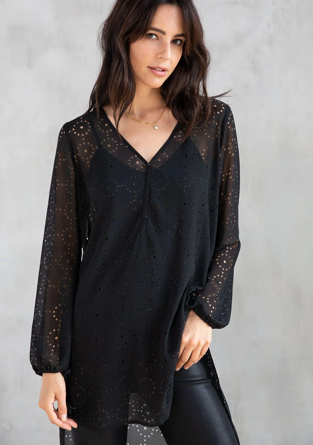 Sweet Escape Chiffon Tunic