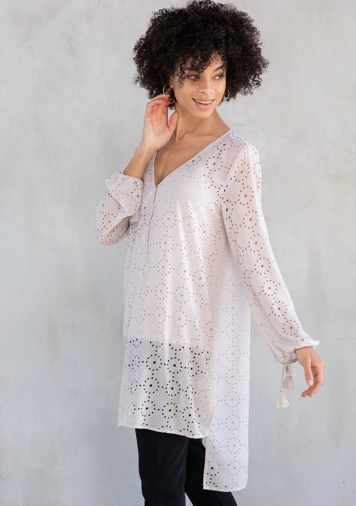 Sweet Escape Chiffon Tunic