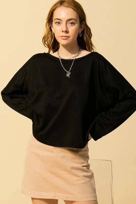 SWEETNESS OPEN BACK TUNIC