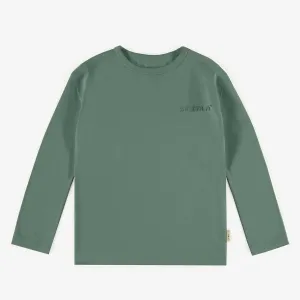 T-shirt vert à manches longues, enfant || Green long sleeves t-shirt, child