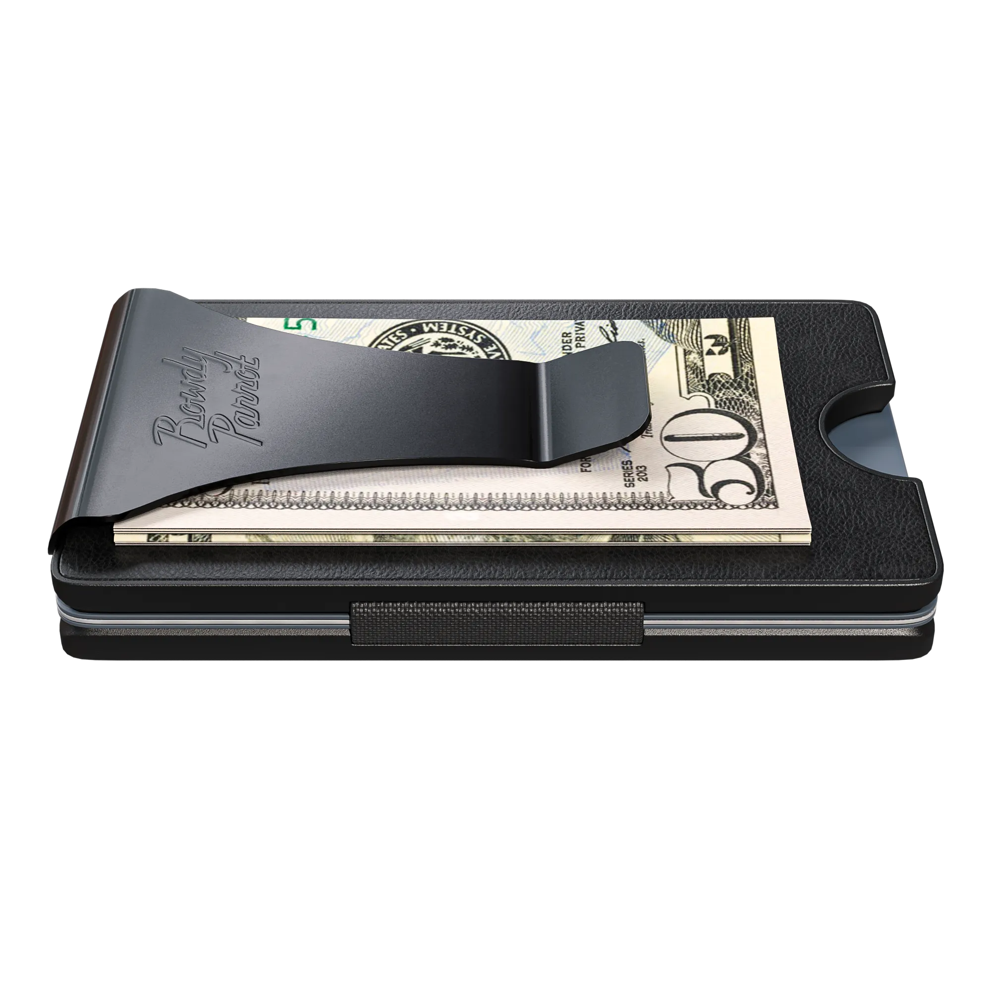 Tactical Wallet | Charcoal Leather