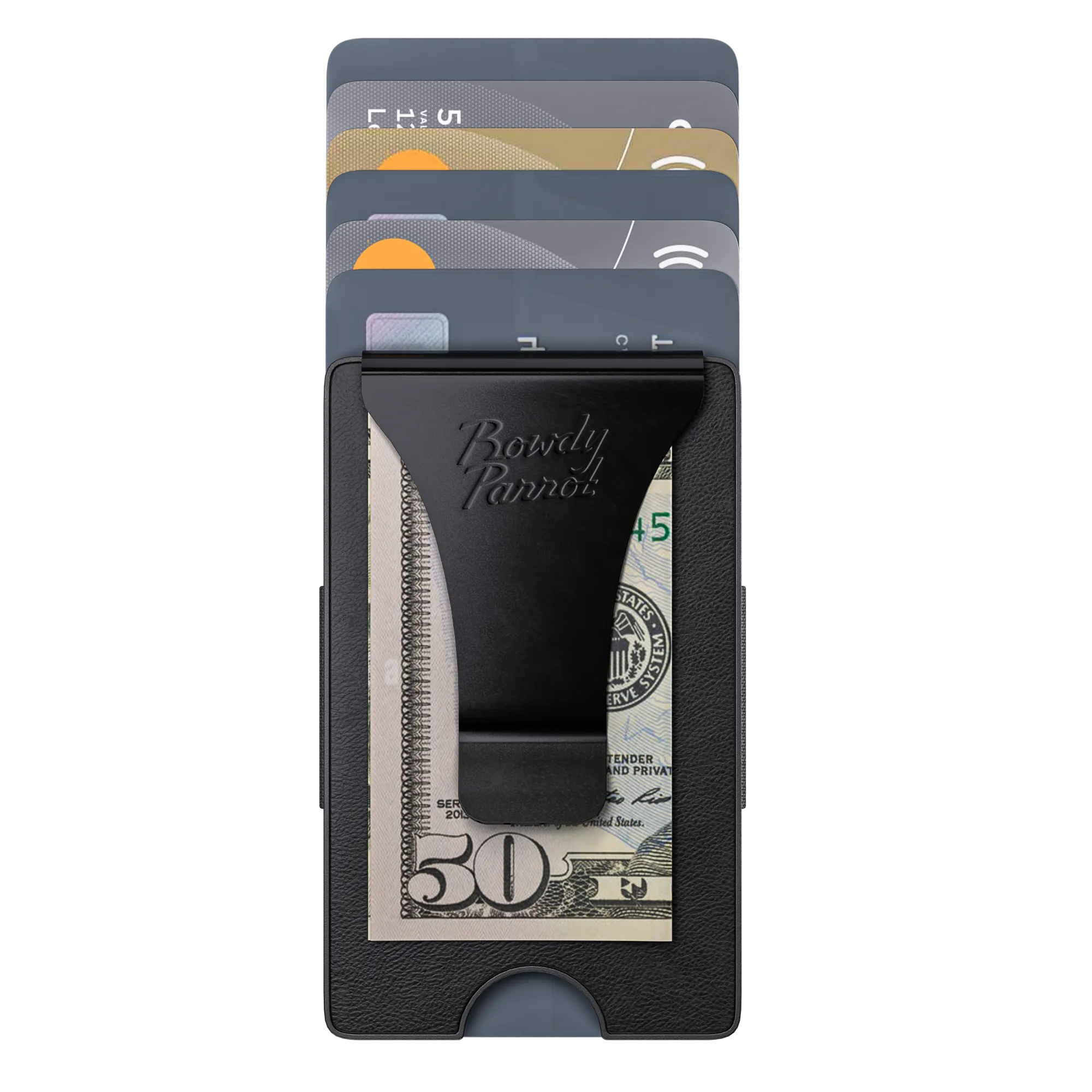 Tactical Wallet | Charcoal Leather
