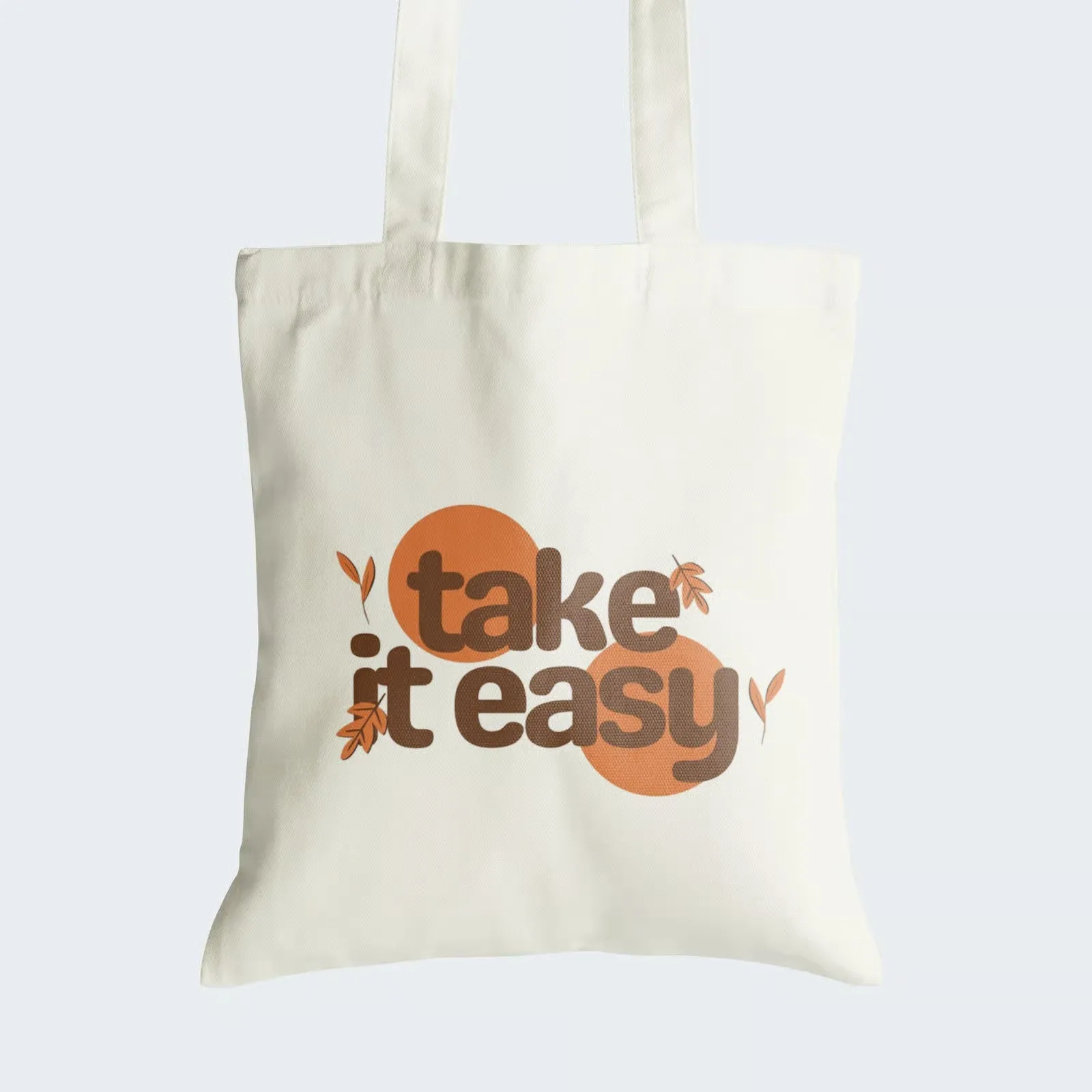 Take It Easy Tote Bag With Zipper
