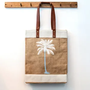 Tall Natural Tote Bag