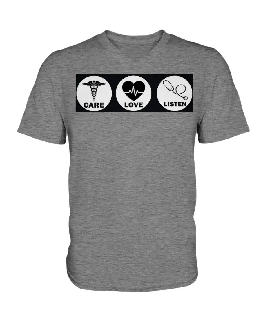 Team Nursing V-Neck T-Shirt