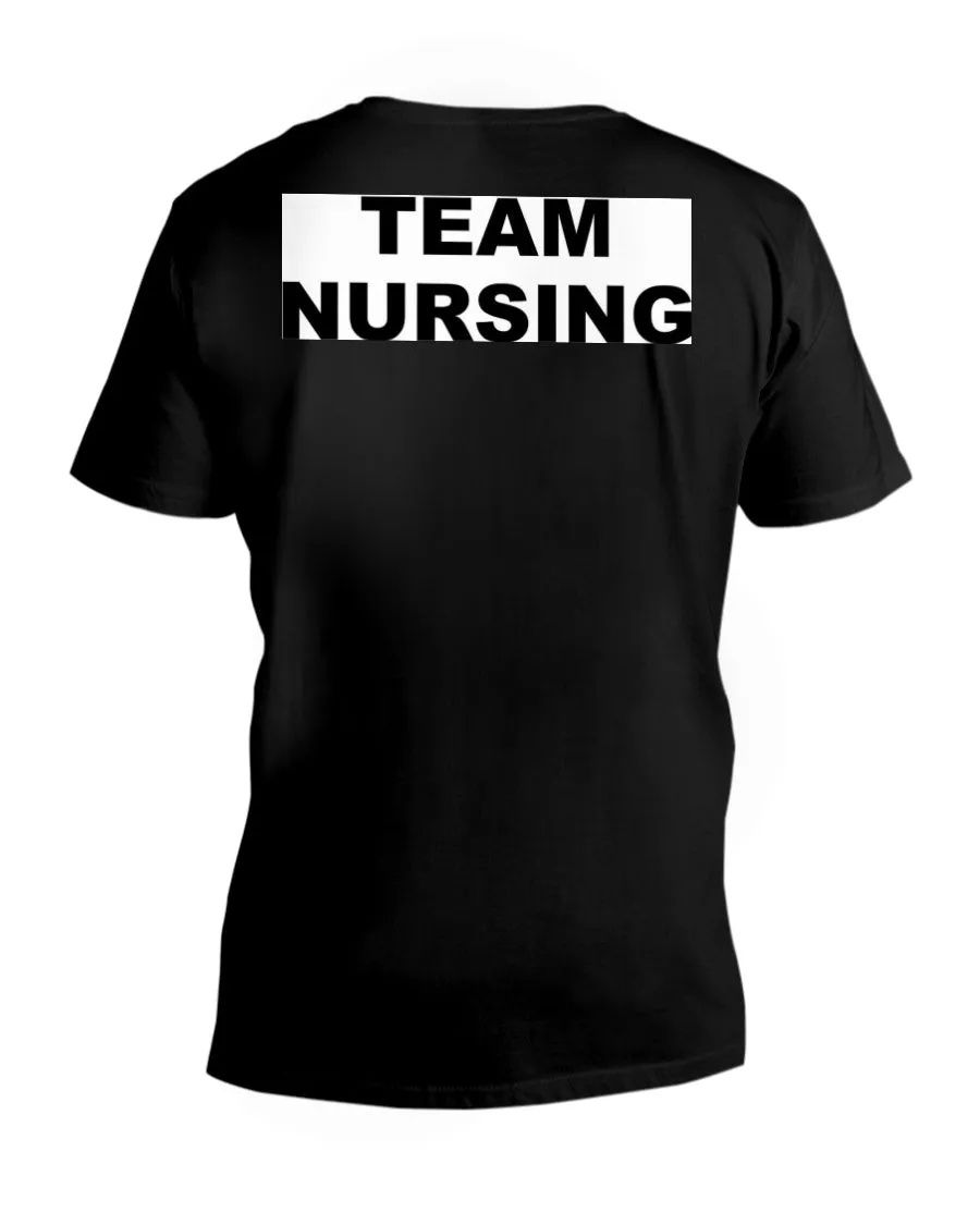 Team Nursing V-Neck T-Shirt