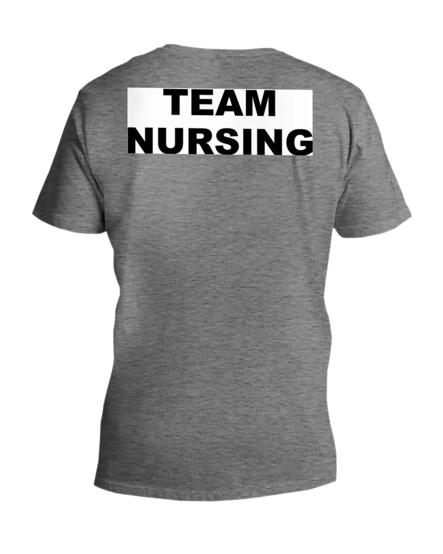 Team Nursing V-Neck T-Shirt