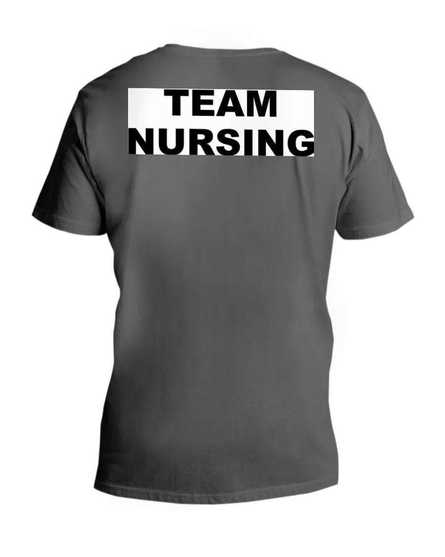 Team Nursing V-Neck T-Shirt