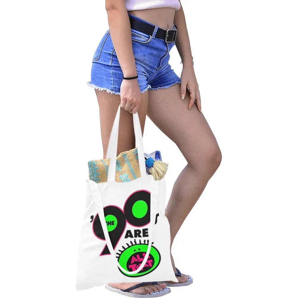 The 90s Are All That Canvas Tote Bag(Medium)