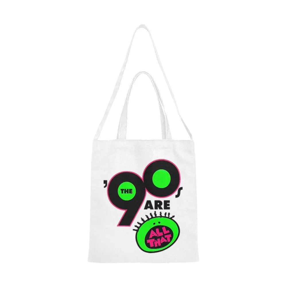 The 90s Are All That Canvas Tote Bag(Medium)
