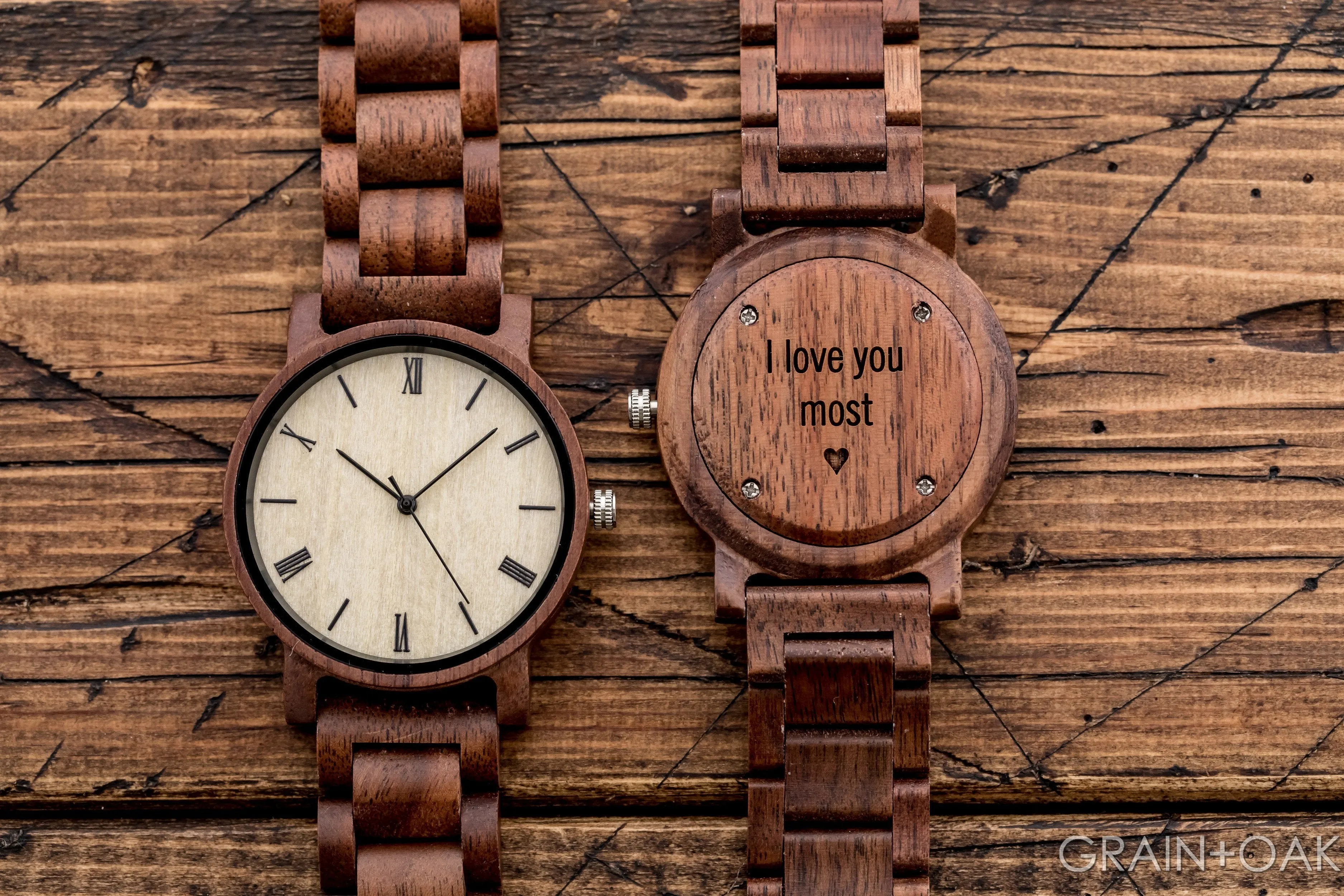 The Cedric Walnut | Set of 4