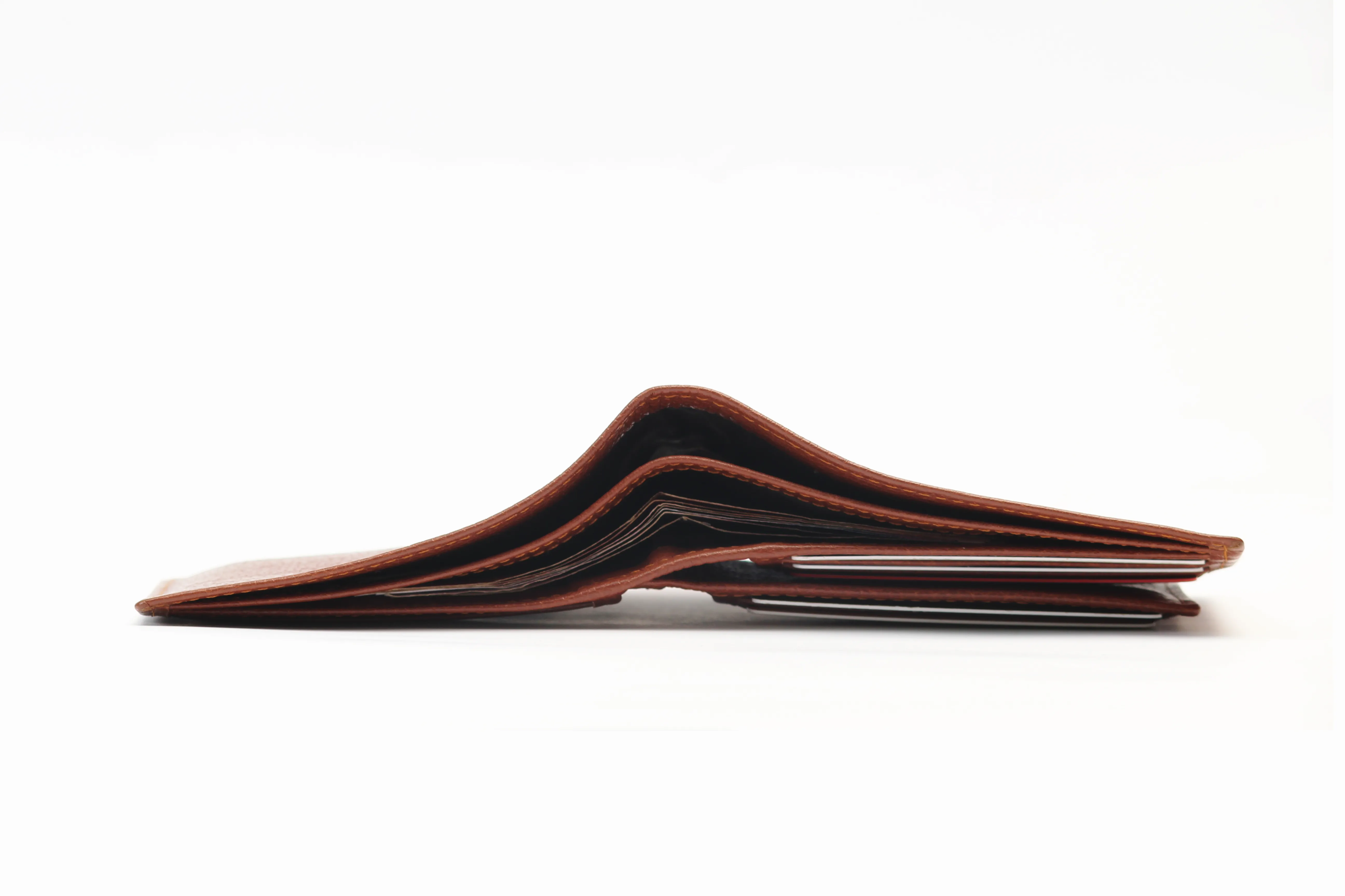 The Kingsman Wallet | Light Brown Bi-Fold Leather Wallet
