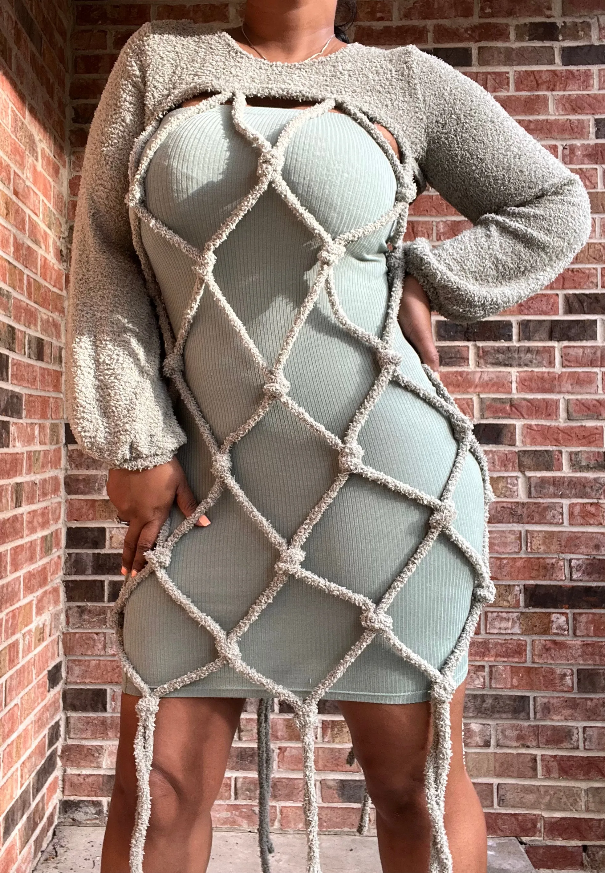 The “KRISS KROSS” Tunic Sweater