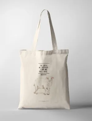The Lord is My Shepherd {Tote Bag}