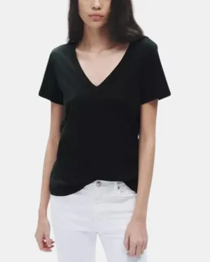 THE SLUB VEE IN BLACK