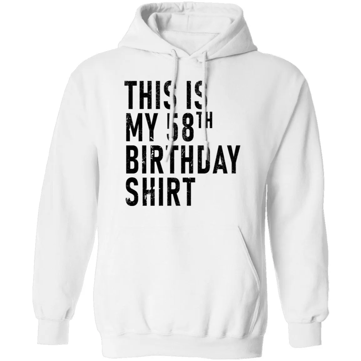 This Is My 58th Birthday Shirt T-Shirt
